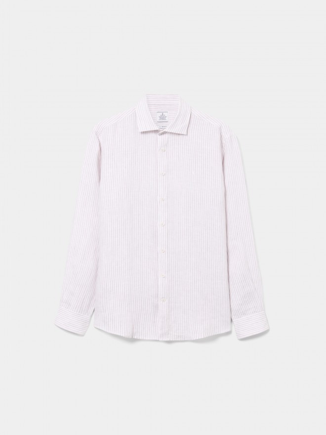 Striped linen shirt