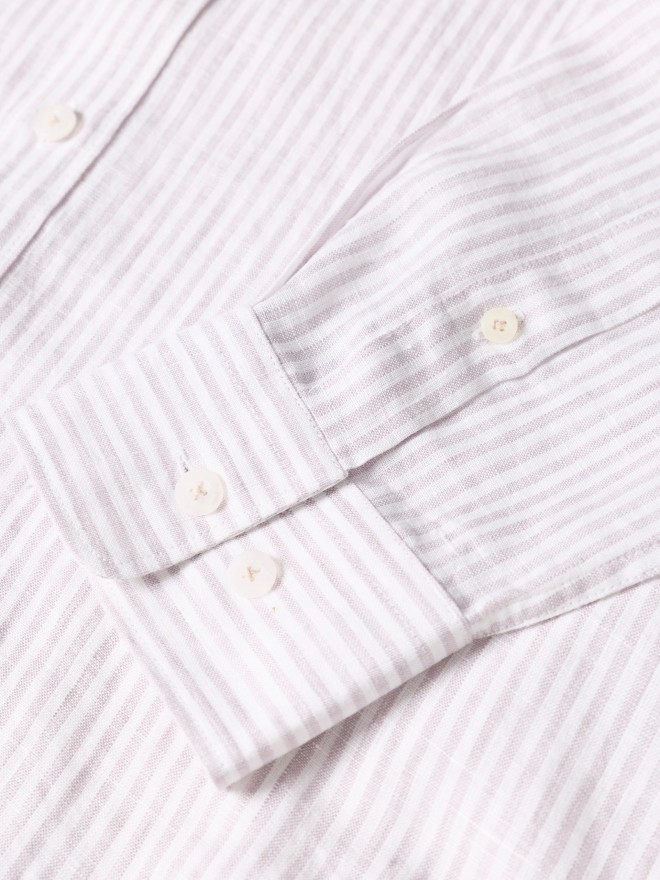 Striped linen shirt