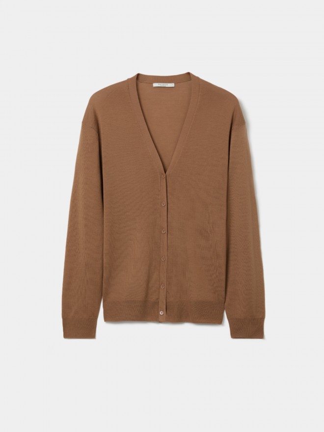 Chaqueta de punto de lana Chaqueta de punto de lana