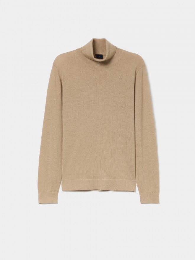 Turtleneck sweater in merino wool Turtleneck sweater in merino wool