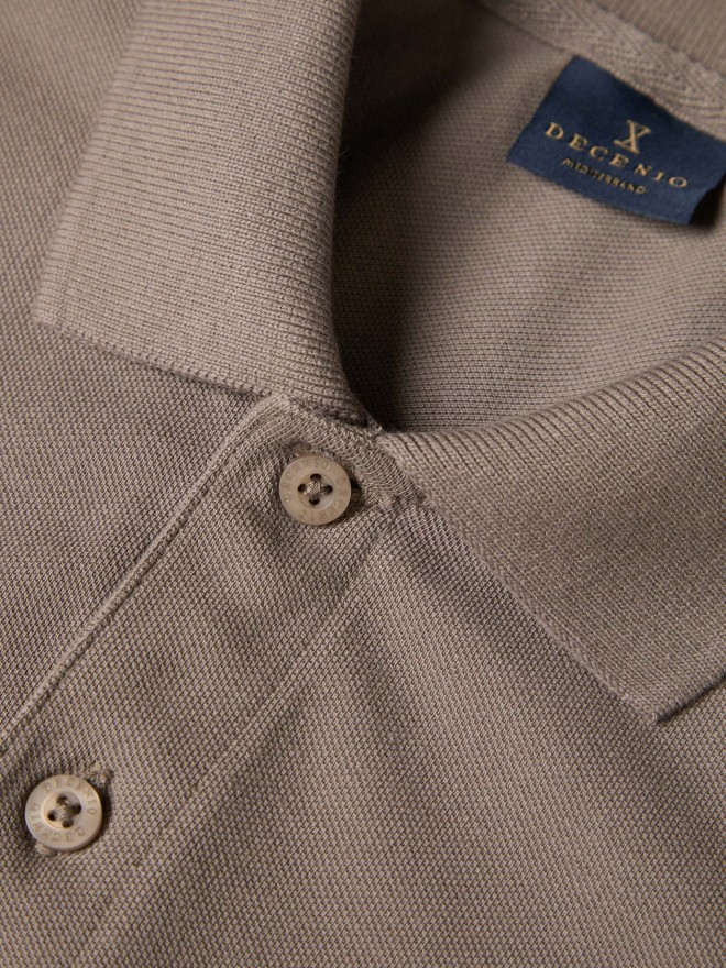 Regular fit piqué polo shirt Regular fit piqué polo shirt