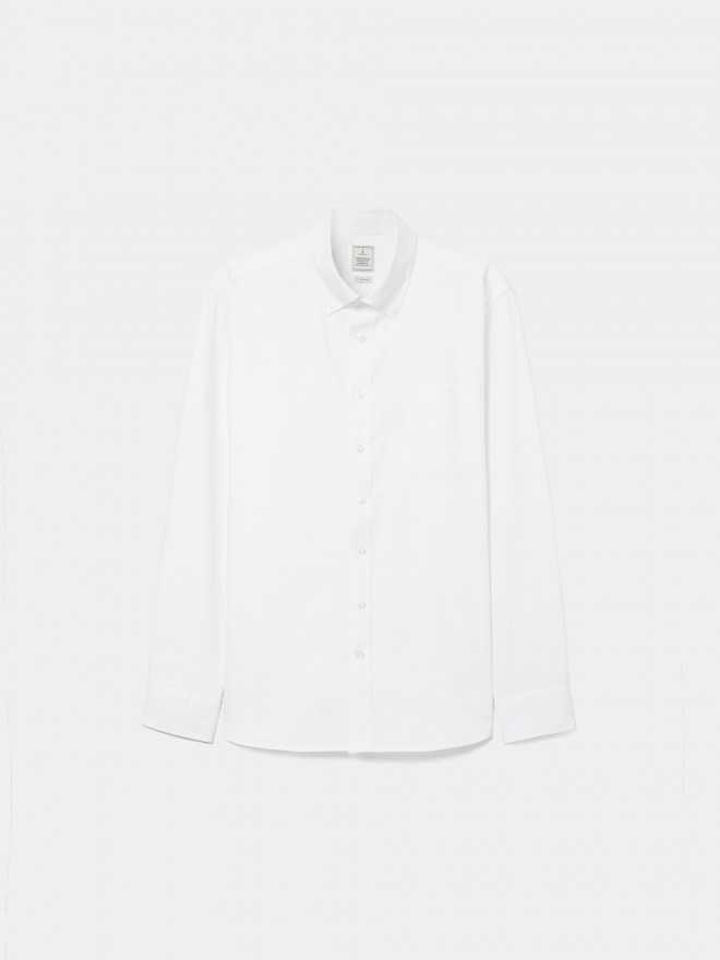 Regular fit cotton oxford shirt Regular fit cotton oxford shirt