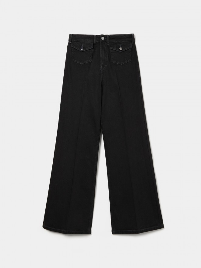 pantalones vaqueros acampanados pantalones vaqueros acampanados