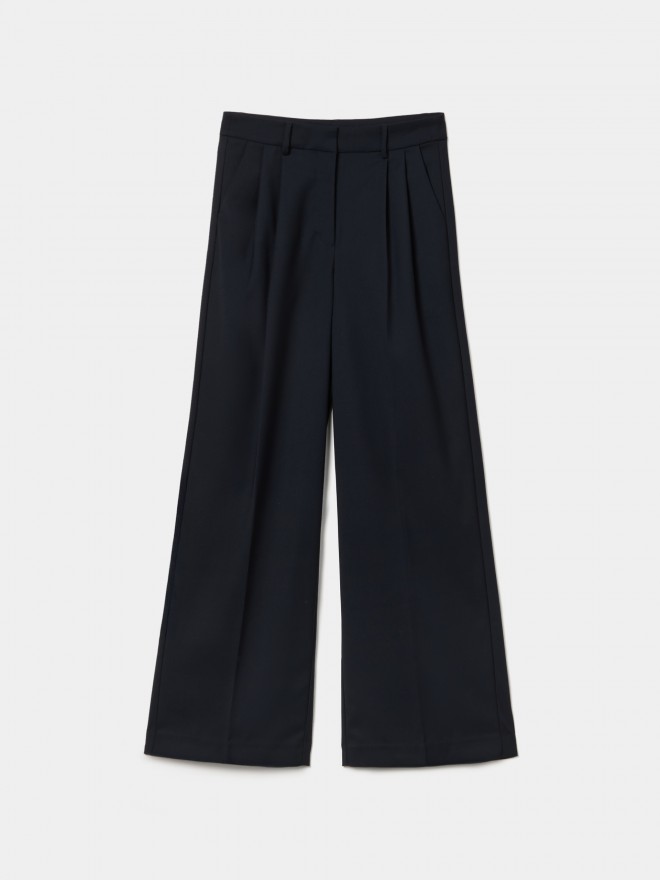 Wide leg pleated trousers Wide leg pleated trousers
