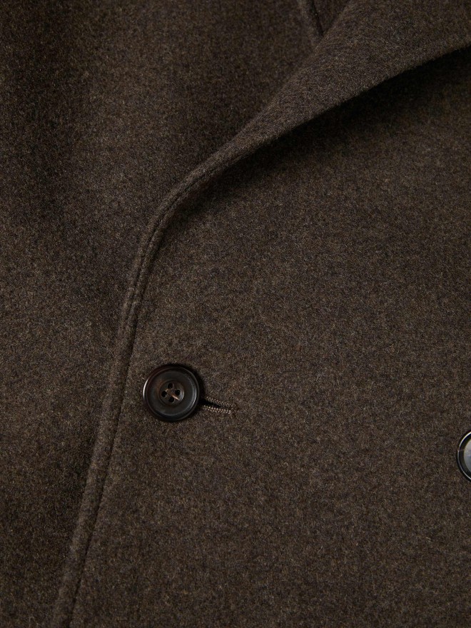 Pea coat with wool Pea coat with wool