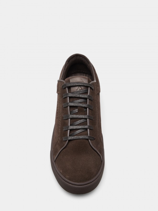 Suede sneakers