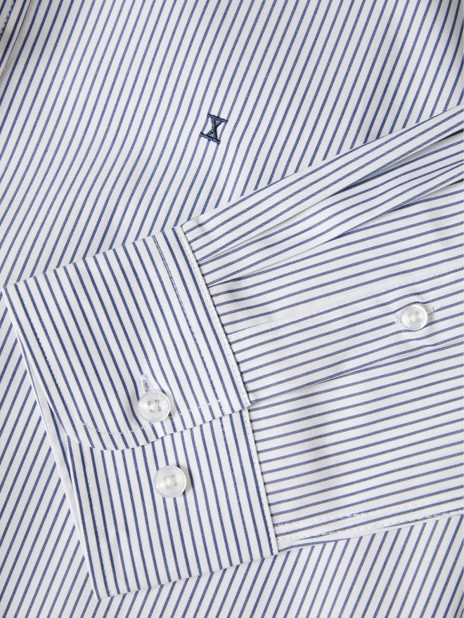 Slim fit striped shirt