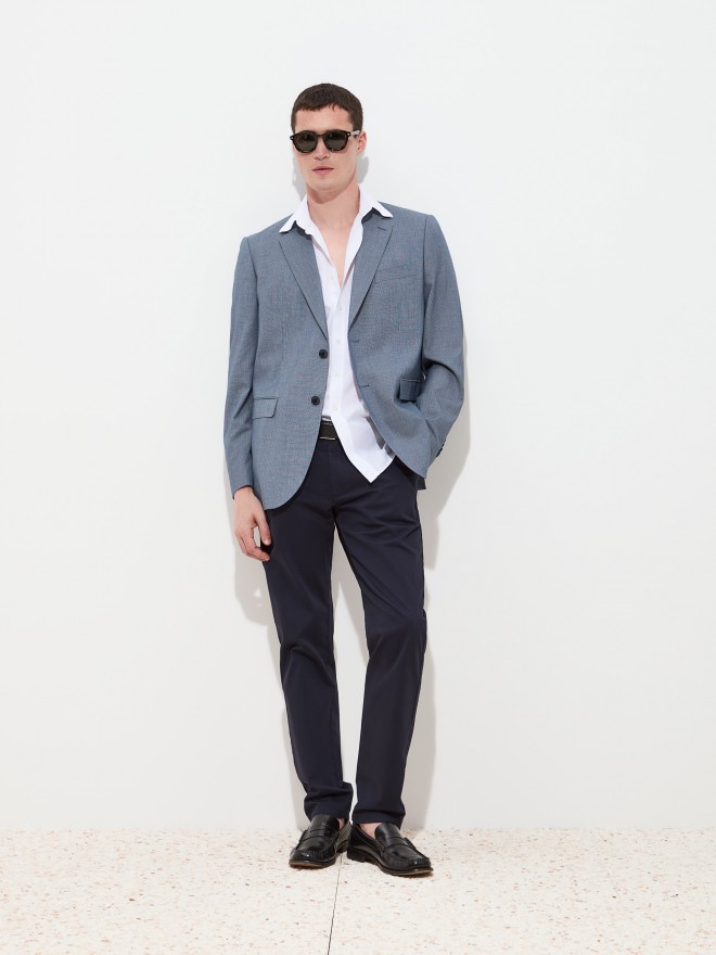 Blazer clássico regular fit Blazer clássico regular fit