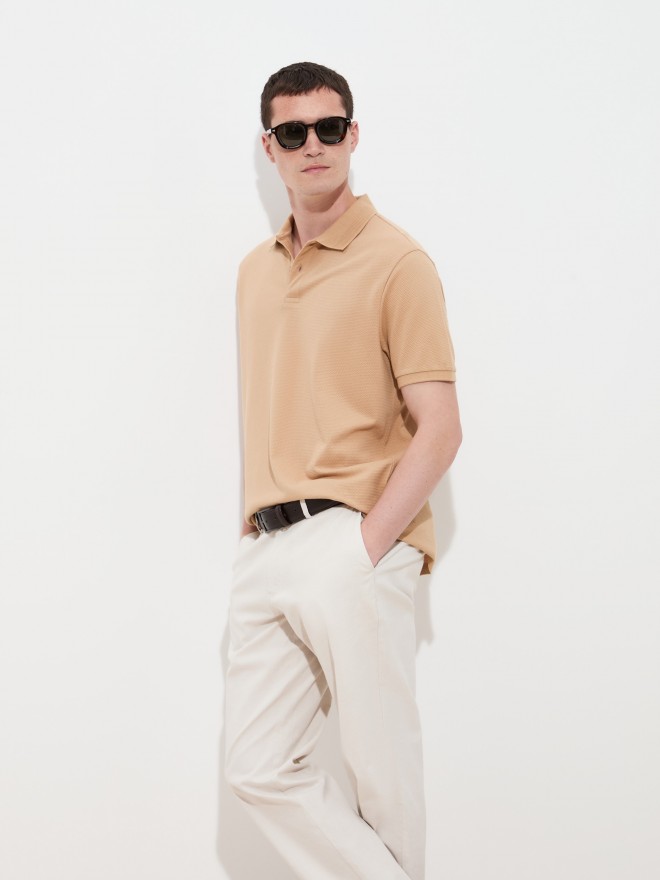 Polo em algodão Polo em algodão