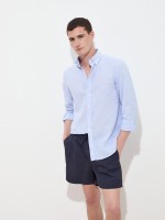 Shirt in linen and cotton Shirt in linen and cotton