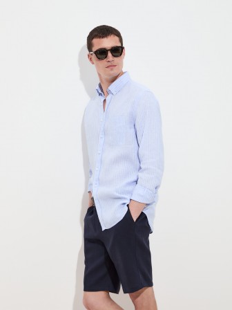 Striped linen shirt Striped linen shirt