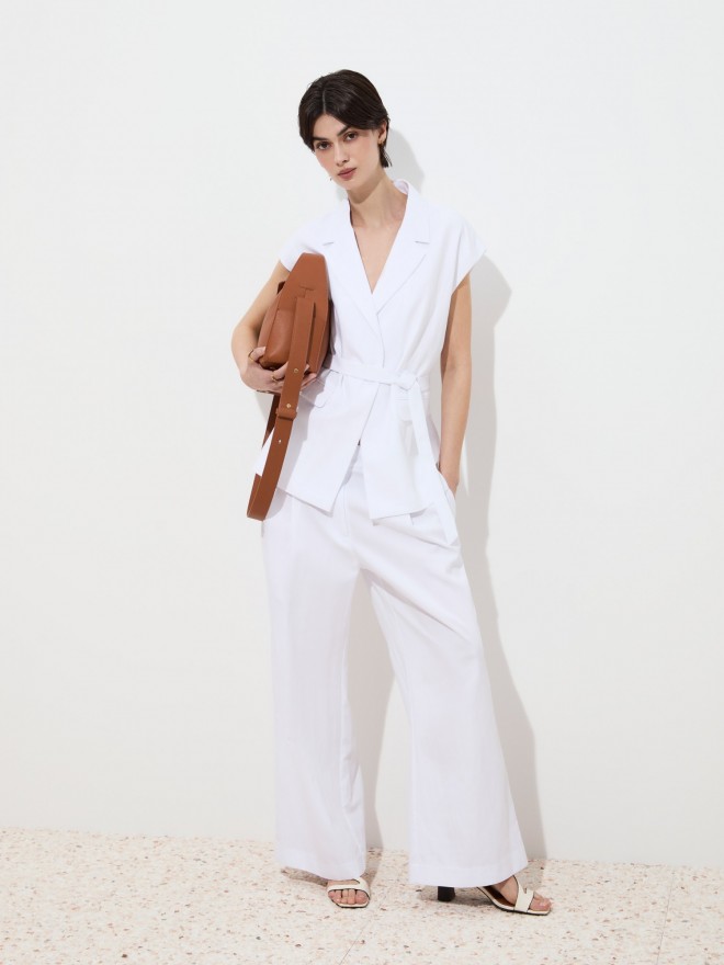 Pleated trousers