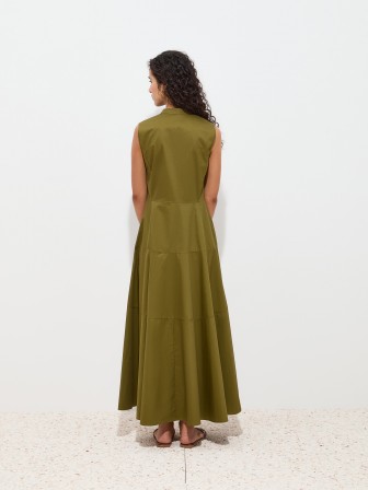 Vestido midi evasé Vestido midi evasé
