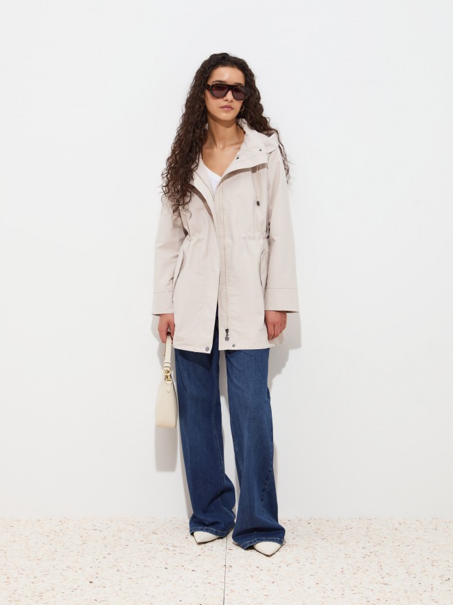Parka com capuz
