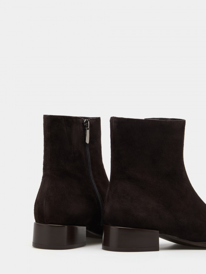 Botines de ante