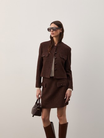 Short tweed jacket Short tweed jacket