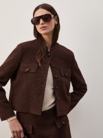 Chaqueta corta de tweed Chaqueta corta de tweed