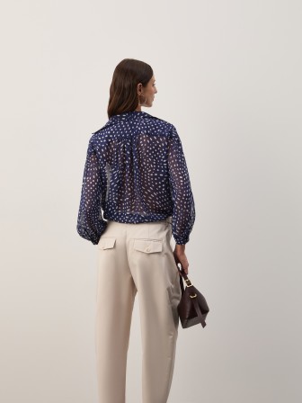 Blusa fluida estampada Blusa fluida estampada