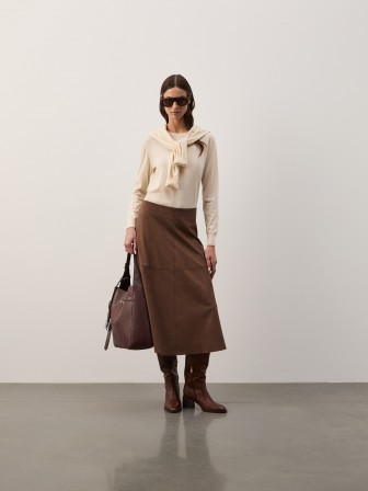 Midi flared skirt Midi flared skirt