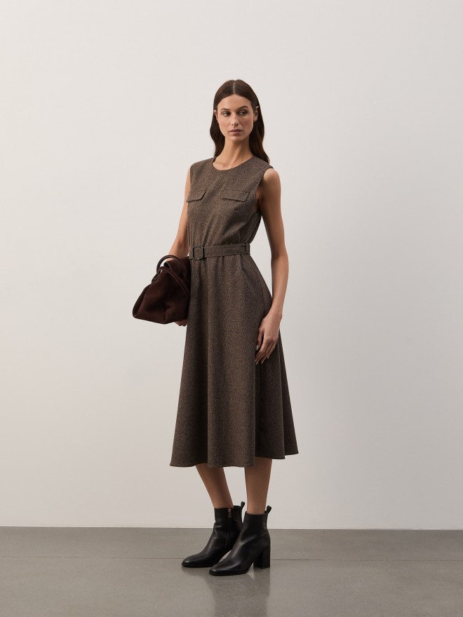 Sleeveless midi dress Sleeveless midi dress