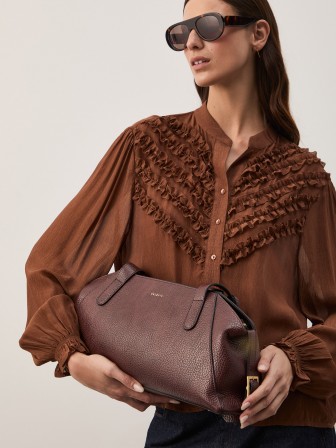 Flowy blouse with ruffles Flowy blouse with ruffles