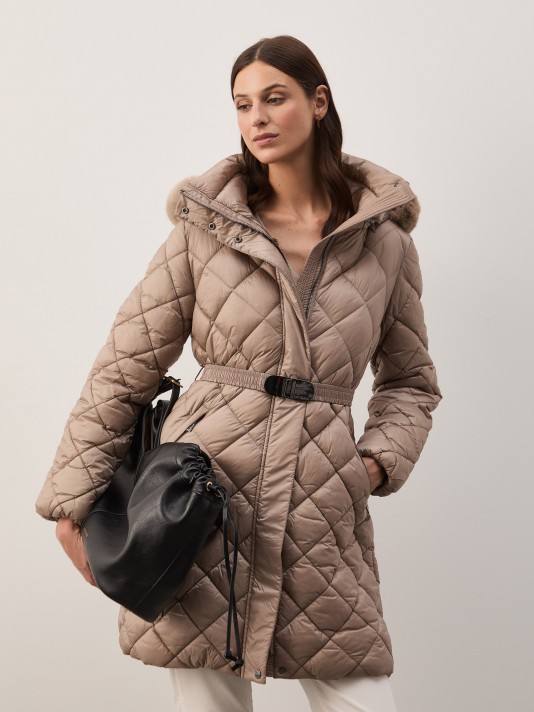 Sudadera acolchada con capucha