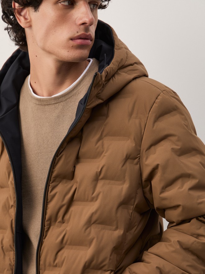 Reversible padded jacket Reversible padded jacket