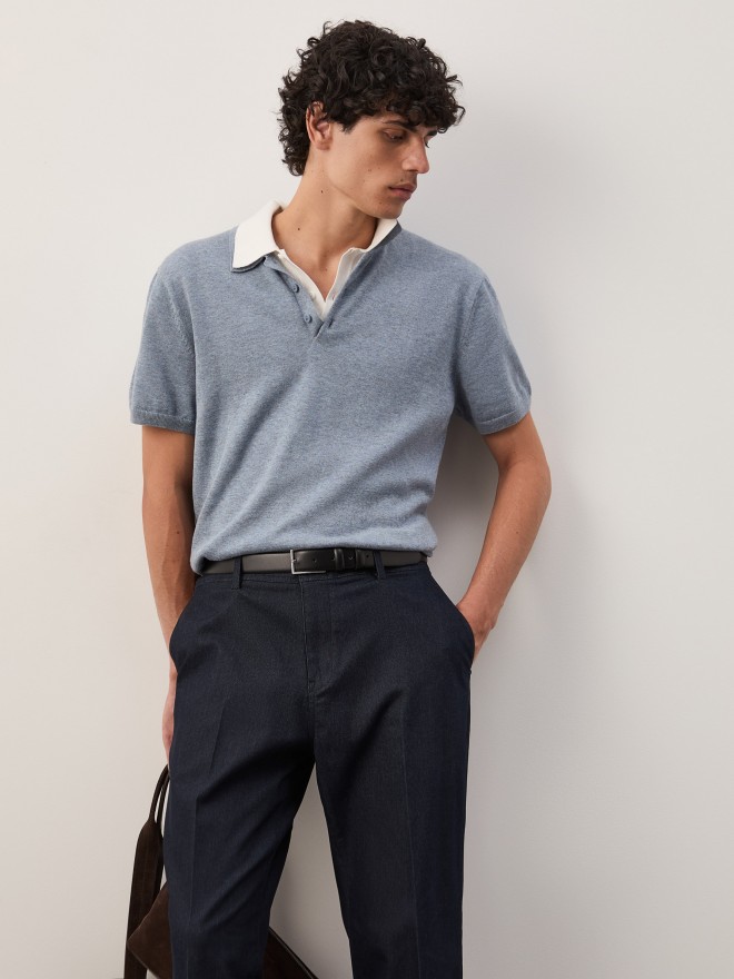 Regular fit chino trousers