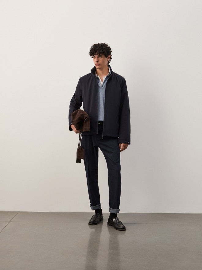 Reversible water-repellent jacket Reversible water-repellent jacket