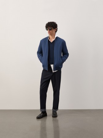 Reversible bomber jacket Reversible bomber jacket