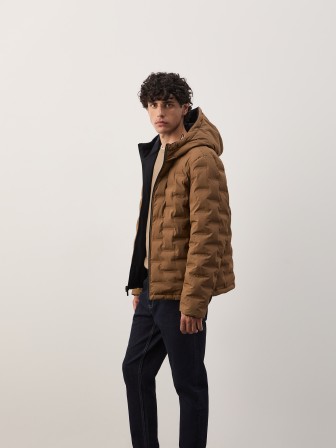 Reversible padded jacket Reversible padded jacket