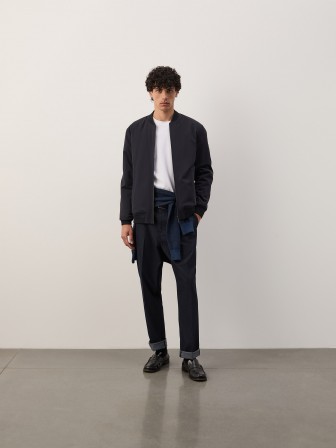Reversible bomber jacket Reversible bomber jacket