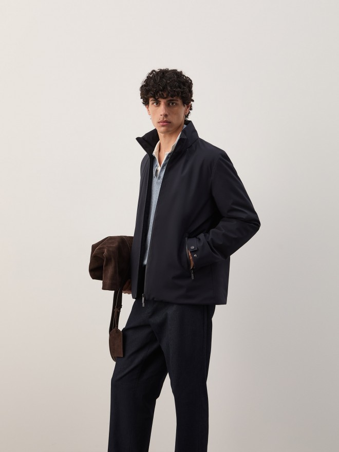 Reversible water-repellent jacket Reversible water-repellent jacket