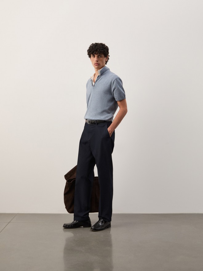 Regular fit chino trousers