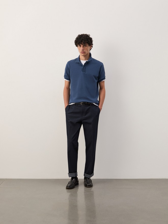 Short-sleeved polo shirt Short-sleeved polo shirt