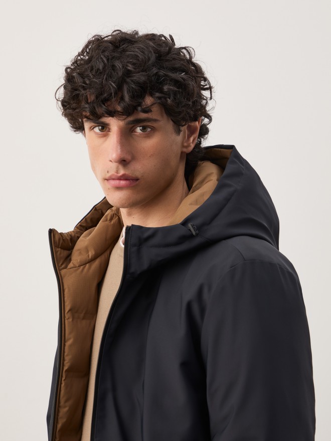 Reversible padded jacket Reversible padded jacket