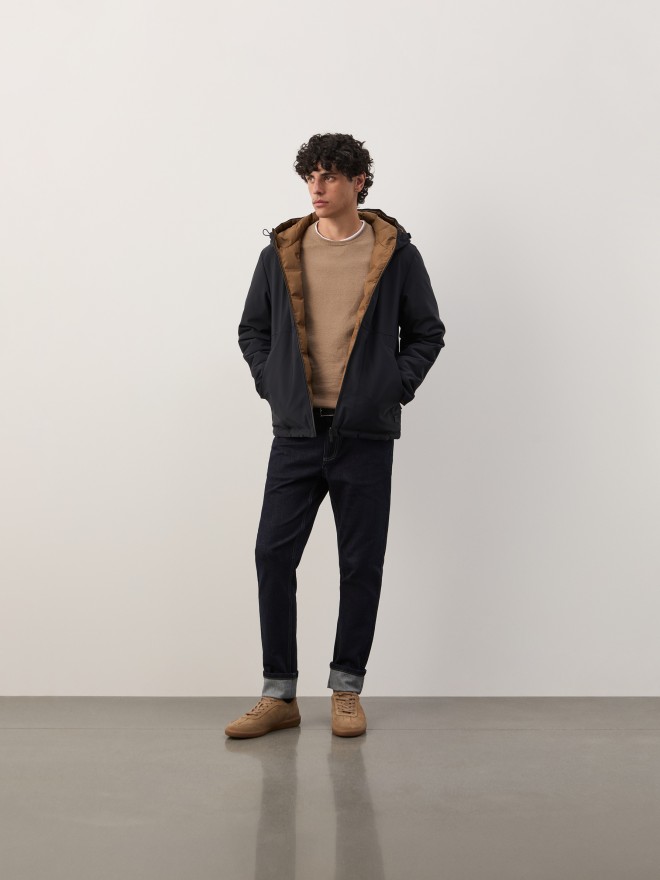 Reversible padded jacket Reversible padded jacket