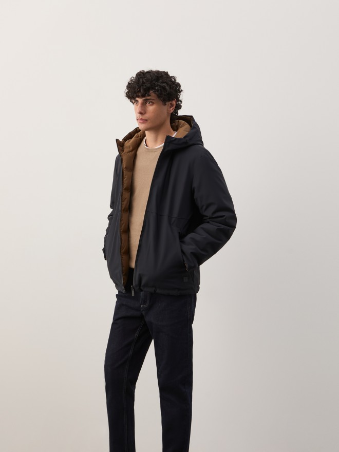 Reversible padded jacket Reversible padded jacket