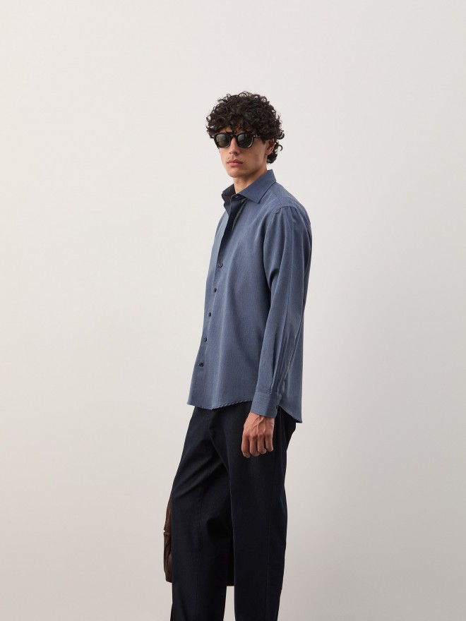 Cotton and lyocell shirt Cotton and lyocell shirt