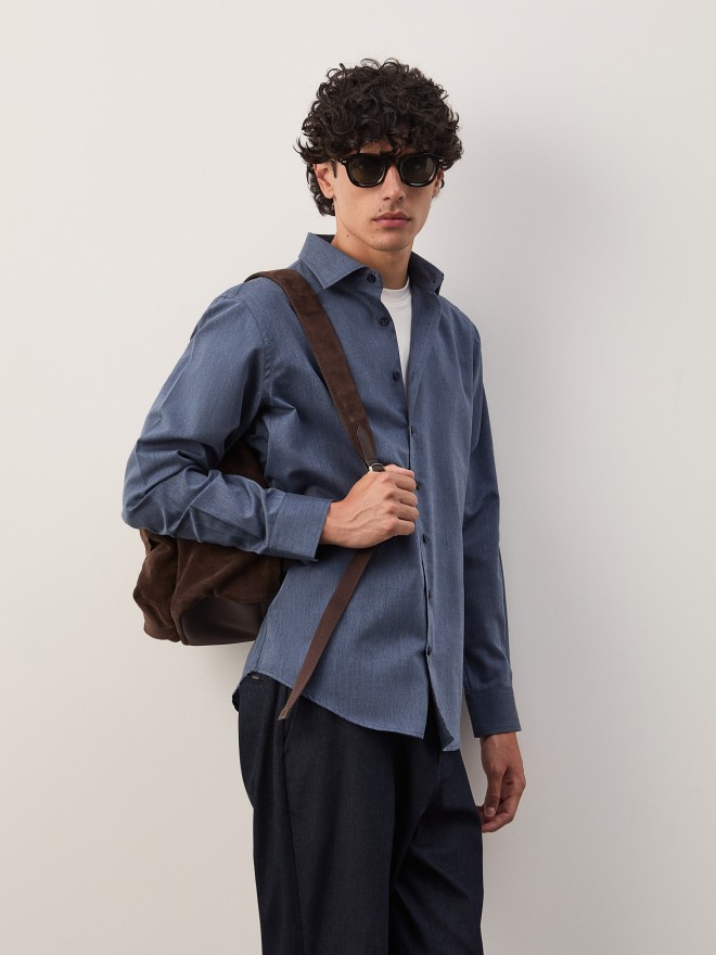 Cotton and lyocell shirt Cotton and lyocell shirt