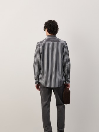 Regular fit striped shirt Regular fit striped shirt