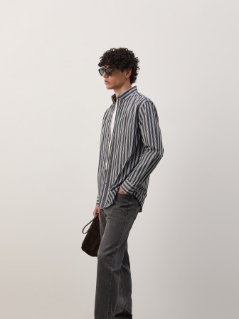 Regular fit striped shirt Regular fit striped shirt