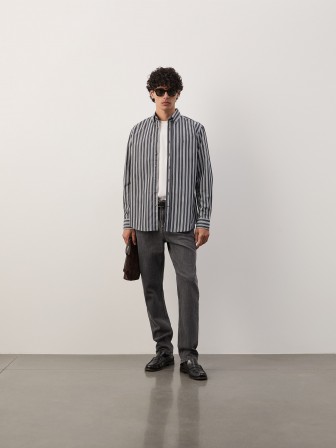 Regular fit striped shirt Regular fit striped shirt