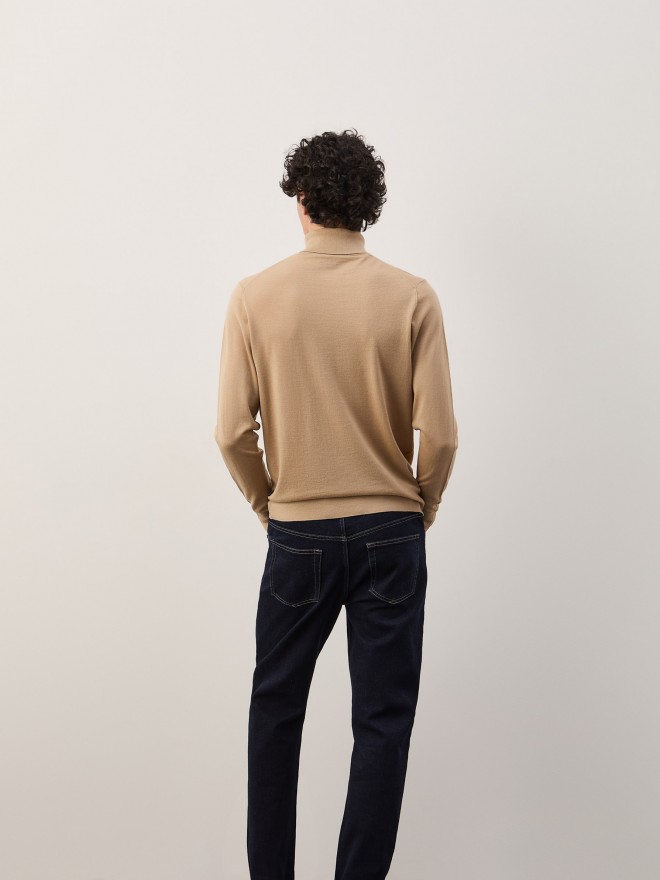Turtleneck sweater in merino wool Turtleneck sweater in merino wool
