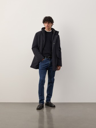 Padded parka with hood Padded parka with hood