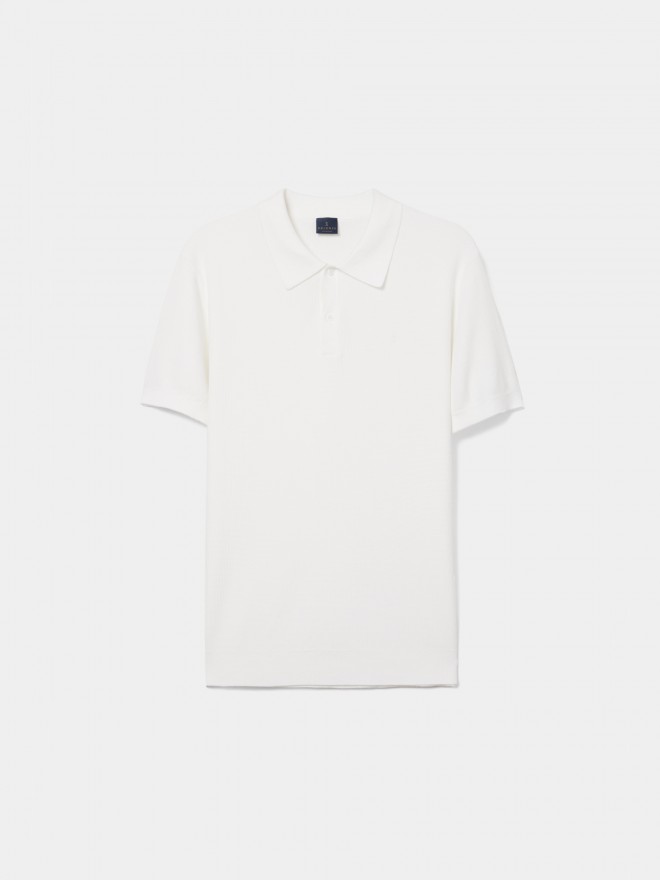 Short-sleeved polo shirt