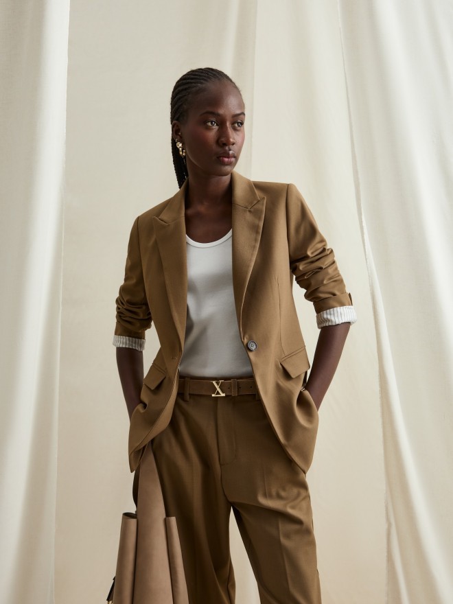 Blazer de corte regular