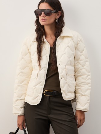 Padded down jacket