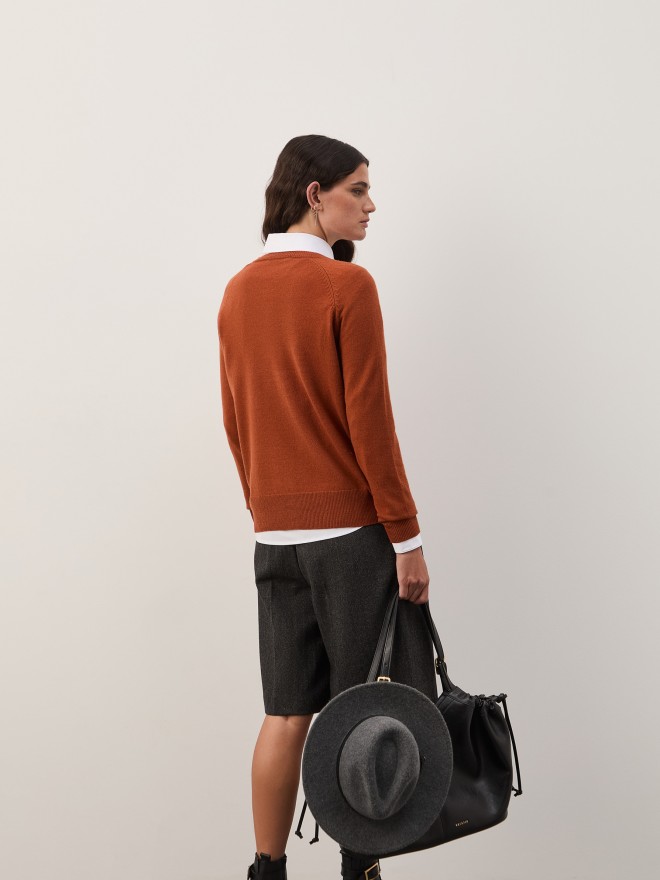 Knitted wool sweater Knitted wool sweater
