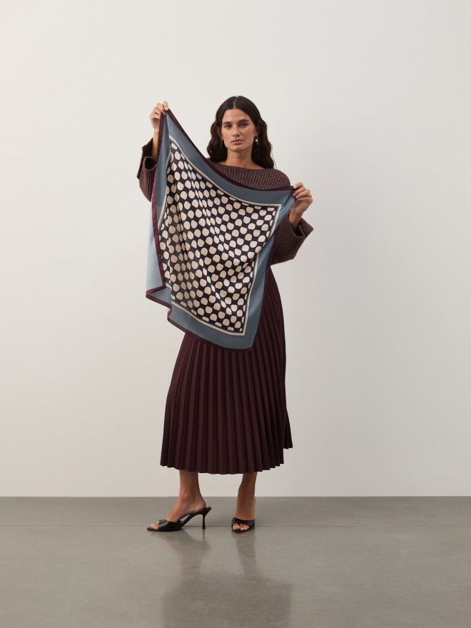Len�o acetinado estampado